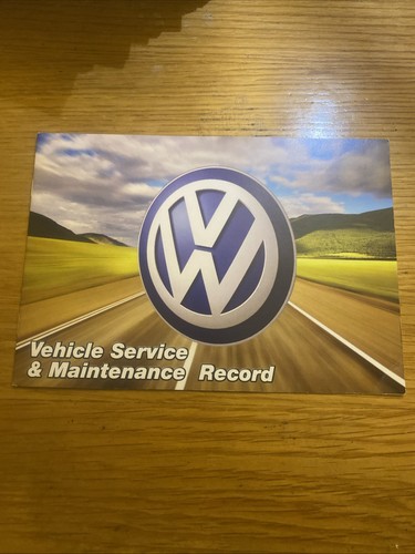 Volkswagen service book - service,