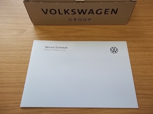 Volkswagen service book - book, /