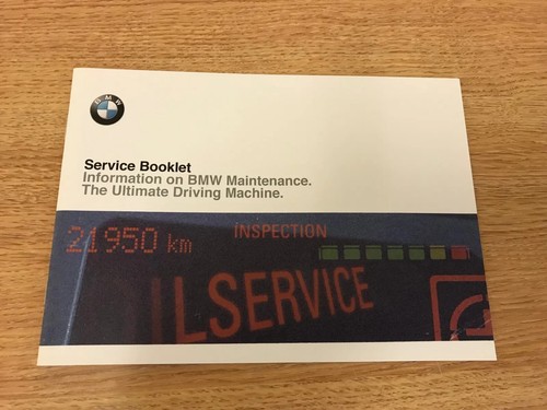 Bmw service book - brand, new