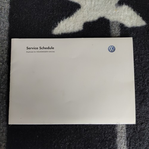 Volkswagen service book - book, new