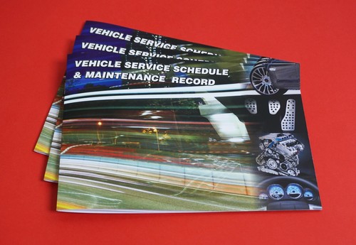 Blank service history book - service,
