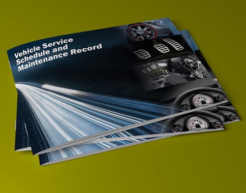 Blank service history book - service,
