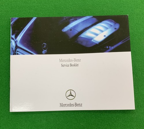 Mercedes service history book - service,