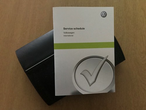 Volkswagen service book - volkswagen, new
