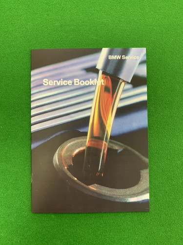 Bmw service book - bmw,
