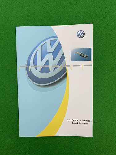 Volkswagen service book - vw, new