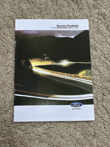 Brand new ford service book - brand,