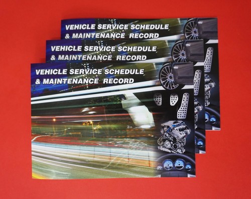 Vehicle service book blank - -,