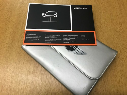 New mini service book unused - new,